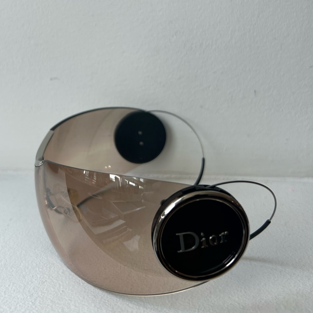 Vintage DIOR by John Galliano Sunglasses SPORT 3 black gold sonnenbrille 2000s - Picture 6 of 9